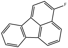 3-フルオロフルオランテン, IN TOLUENE (100ΜG/ML) 化学構造式
