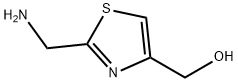 4-Thiazolemethanol,  2-(aminomethyl)- Structure