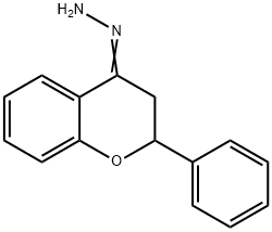 2,3-ジヒドロ-2-フェニル-4H-1-ベンゾピラン-4-オンヒドラゾン