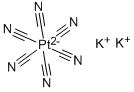 POTASSIUM HEXACYANOPLATINATE(IV) Struktur