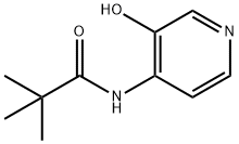 N-(3-羟吡啶-4-基)棕榈酰胺, 169205-93-0, 结构式