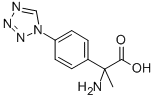 (±)-Α-甲基-(4-四氮唑苯)日氨酸, 169209-66-9, 结构式