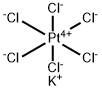 ヘキサクロロ白金(Ⅳ)酸カリウム