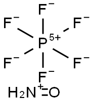 ヘキサフルオロりん酸ニトロソニウム 化学構造式