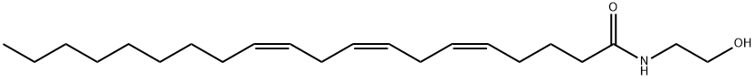 ミード酸エタノールアミド 化学構造式