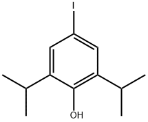 2,6-Bis(prop-2-yl)-4-iodophenol, 4-Iodopropofol, Bobel 4 Structure