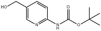 TERT-BUTYL [5-(HYDROXYMETHYL)PYRIDIN-2-YL)CARBAMATE Structure