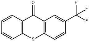 2-(トリフルオロメチル)チオキサンテン-9-オン 化学構造式