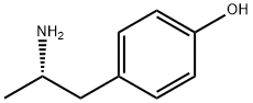p-Hydroxy-d-amphetamine Structure