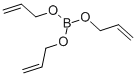 ほう酸トリス(2-プロペニル) 化学構造式