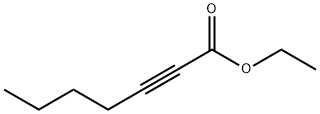 2-ヘプチン酸エチル 化学構造式