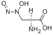 3-(Hydroxynitrosoamino)alanine 化学構造式