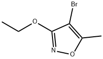 Isoxazole, 4-bromo-3-ethoxy-5-methyl- (9CI) Struktur