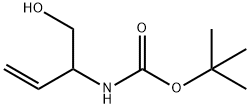 2-(BOC-AMINO)-3-BUTEN-1-OL Struktur