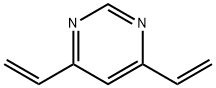 Pyrimidine, 4,6-diethenyl- (9CI) Structure
