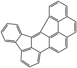 DIINDENO[4,3,2,1-CDEF:1',2',3'-HI]CHRYSENE Structure