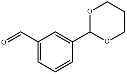 Benzaldehyde, 3-(1,3-dioxan-2-yl)- (9CI) Structure