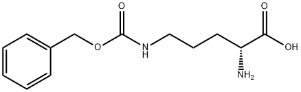 N'-CBZ-D-鸟氨酸 结构式
