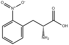 D-2-ニトロPHENYLALANINE 化学構造式