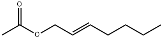酢酸 trans-2-ヘプテン-1-イル 化学構造式