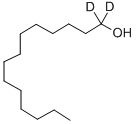 N‐テトラデシル‐1,1‐D2アルコール 化学構造式