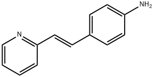 2-[(E)-2-(4-Aminophenyl)vinyl]pyridine 结构式
