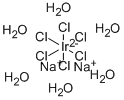 SODIUM HEXACHLOROIRIDATE(IV) HEXAHYDRATE Struktur