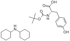 BOC-TYR-OH DCHA Structure