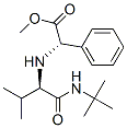 Benzeneacetic acid, alpha-[[1-[[(1,1-dimethylethyl)amino]carbonyl]-2-methylpropyl]amino]-, methyl ester, [S-(R*,S*)]- (9CI)|