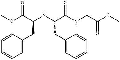 Glycine, N-[N-[2-methoxy-2-oxo-1-(phenylmethyl)ethyl]-L-phenylalanyl]-, methyl ester, (S)- (9CI) Structure