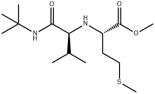 L-메티오닌,N-[1-[[(1,1-디메틸에틸)아미노]카르보닐]-2-메틸프로필]-,메틸에스테르,(S)-(9CI)