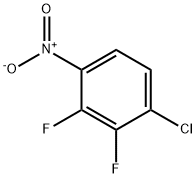 4-CHLORO-2,3-DIFLUORONITROBENZENE Struktur