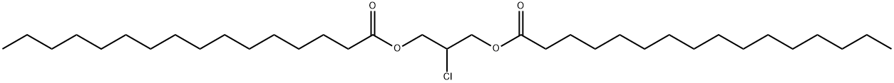1,3-BispalMitoyl-2-chloropropanediol Structure