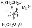 ケイフッカマグネシウム 化学構造式