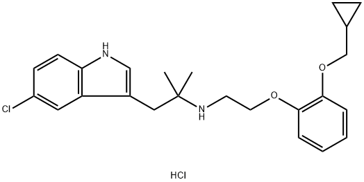 RS17053塩酸塩 化学構造式