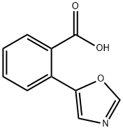 2-(5-噁唑基)苯甲酸, 169508-94-5, 结构式
