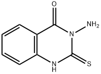 3-AMINO-2-MERCAPTO-3H-QUINAZOLIN-4-ONE Structure