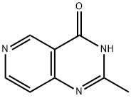 2-甲基吡啶并[4,3-D]嘧啶-4(3H)-酮, 16952-45-7, 结构式
