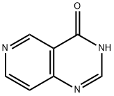 吡啶并[4,3-D]嘧啶-4(3H)-酮,16952-64-0,结构式