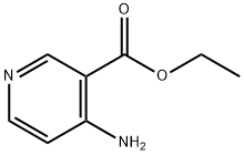 4-アミノピリジン-3-カルボン酸エチル 化学構造式