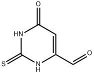 6-ホルミル-2-チオウラシル HYDRATE 化学構造式