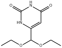 6-(Diethoxymethyl)uracil Structure