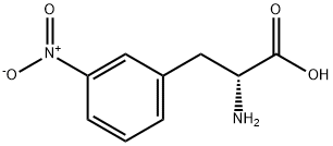 D-3-NITROPHENYLALANINE Struktur