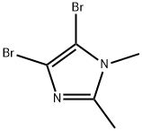 4,5-二溴-1,2-二甲基-1H-咪唑,16954-05-5,结构式