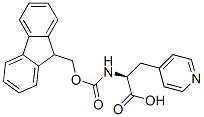 Fmoc-3-(4-pyridyl)-L-alanine Struktur