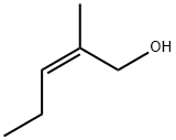 (Z)-2-Methyl-2-penten-1-ol Structure