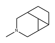 3-Methyl-3-azatricyclo[6.1.0.05,9]nonane 结构式