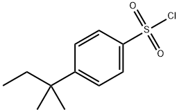 4-TERT-AMYLBENZENESULFONYL CHLORIDE Struktur