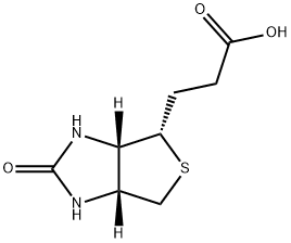 3-[(1S,2S,5R)-7-oxo-3-thia-6,8-diazabicyclo[3.3.0]oct-2-yl]propanoic acid, 16968-98-2, 结构式