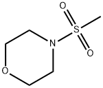 4-甲磺酰吗啉 结构式